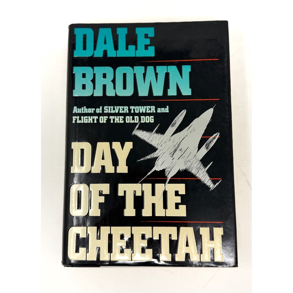 Dale Brown Day of the Cheetah 1989 First Edition 1st Printing HC Dust Jacket